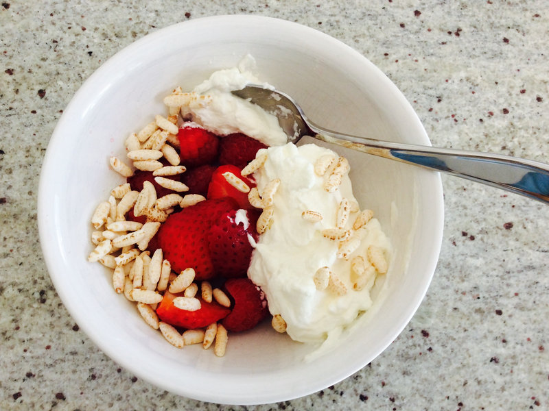 Berries With Whipped Cream - A Quick Dessert (Gluten-free, Dairy-free option)