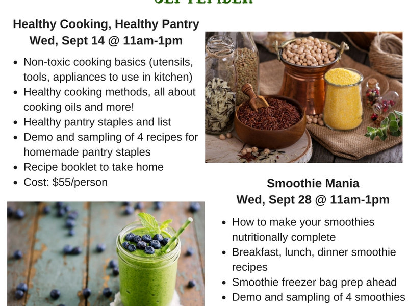 Clean Eating Cooking Demo - September