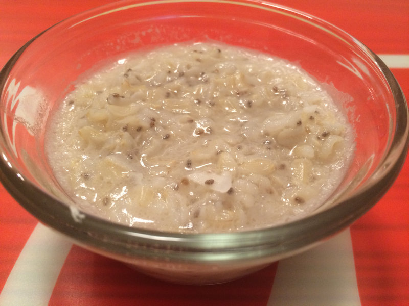 Coconut-Chia Rice Pudding (Gluten-free, Dairy-free)