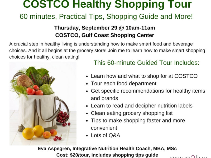 COSTCO Healthy Shopping Tour!