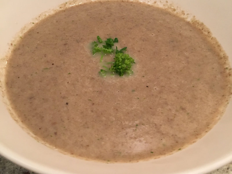 Cream of Mushroom Soup  {Gluten-free, Grain-free, Paleo Option}