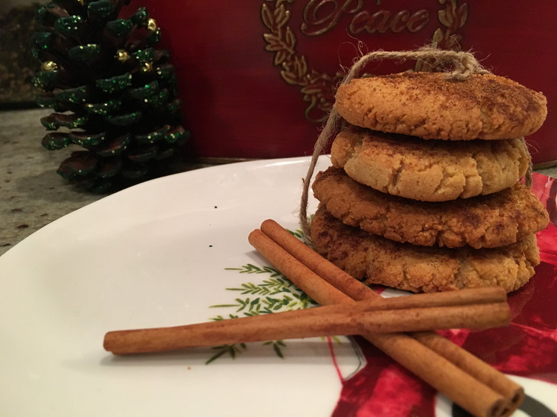 Grain-Free Snickerdoodle Cookies {Paleo option}