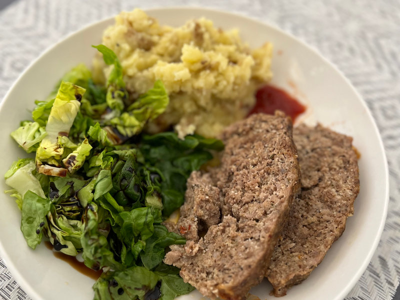 Cook Once, Eat Twice: Effortless Meatloaf + Meatloaf Breakfast